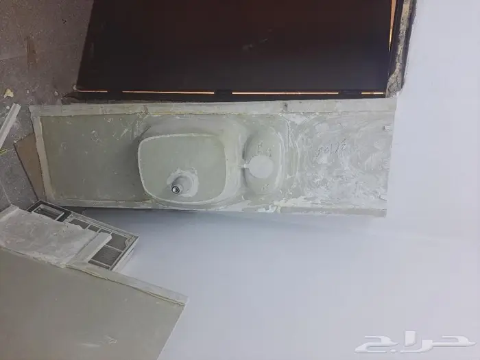 مجلى مطبخ رخام صناعي نظيف 1
