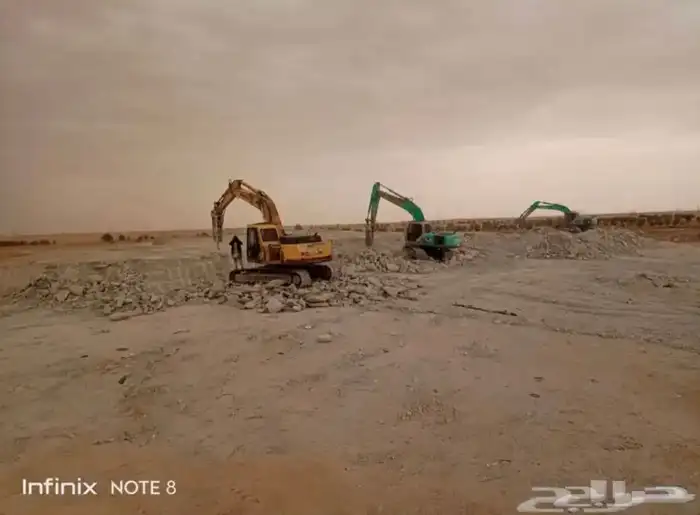 للايجار بوكلينات هدم بيوت حفريات ارضيات برك 4