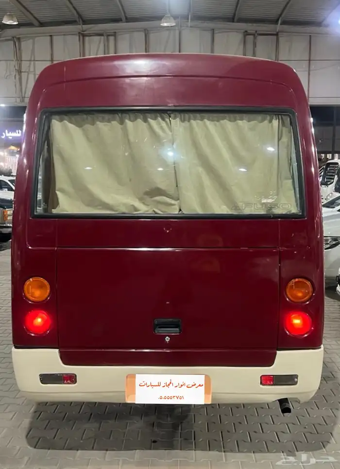 باص ميتسوبيشي روزا 30 راكب 2008 نظيف 6