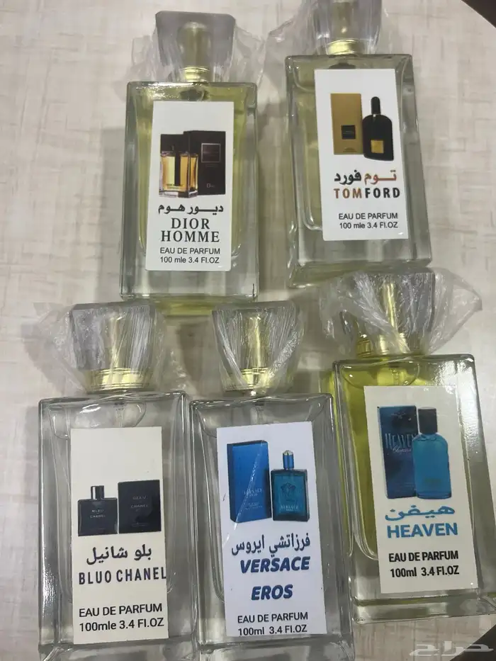 عطور مستوحاه من عطور الماركات العالميه طبق الاصل الحجم100مل 82