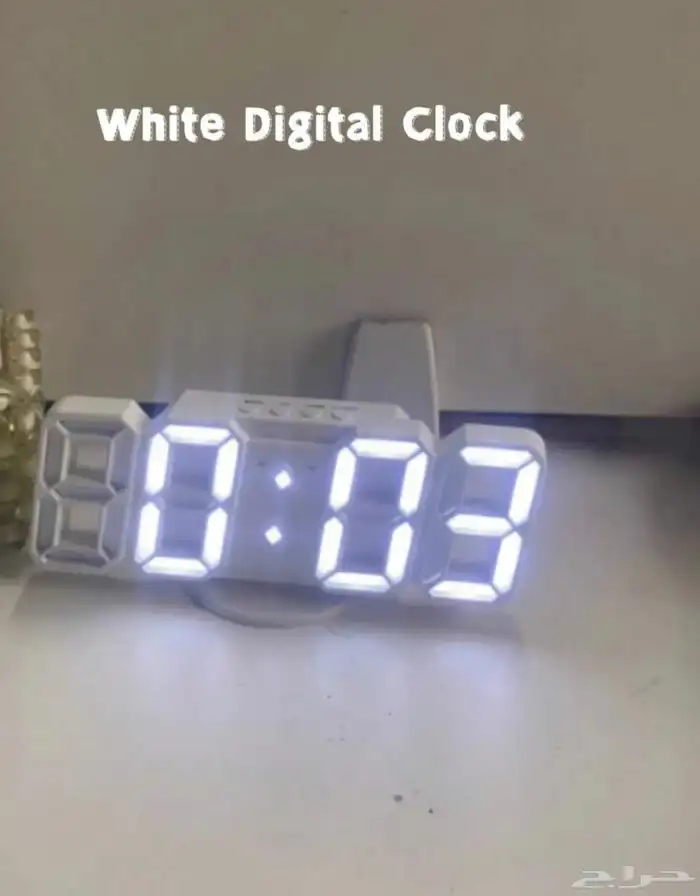 ساعة رقمية للمكتب 0