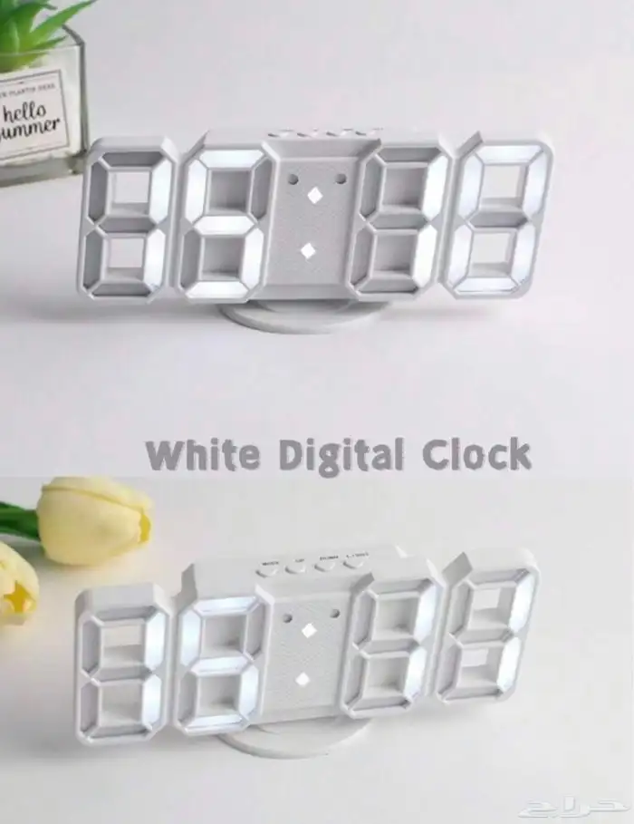 ساعة رقمية للمكتب 3