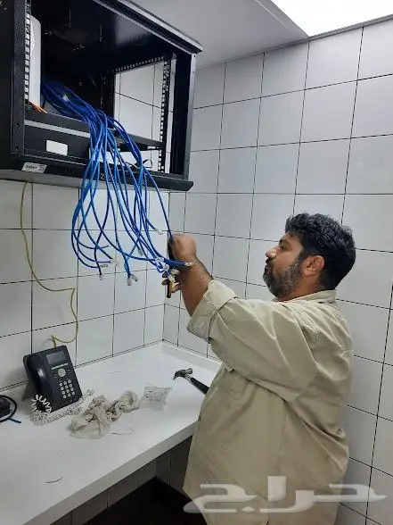كاميرات انتركم شبكات سماعات جهاز بصمه فايبر 49