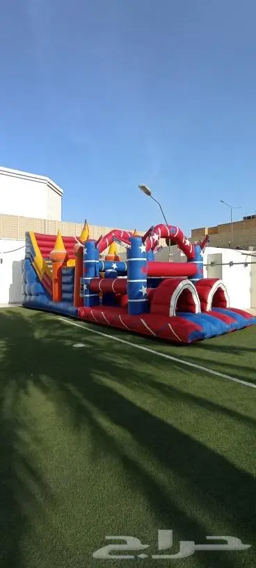 لتاجير نطيطات زحاليق مائيه ملعب صابوني 6