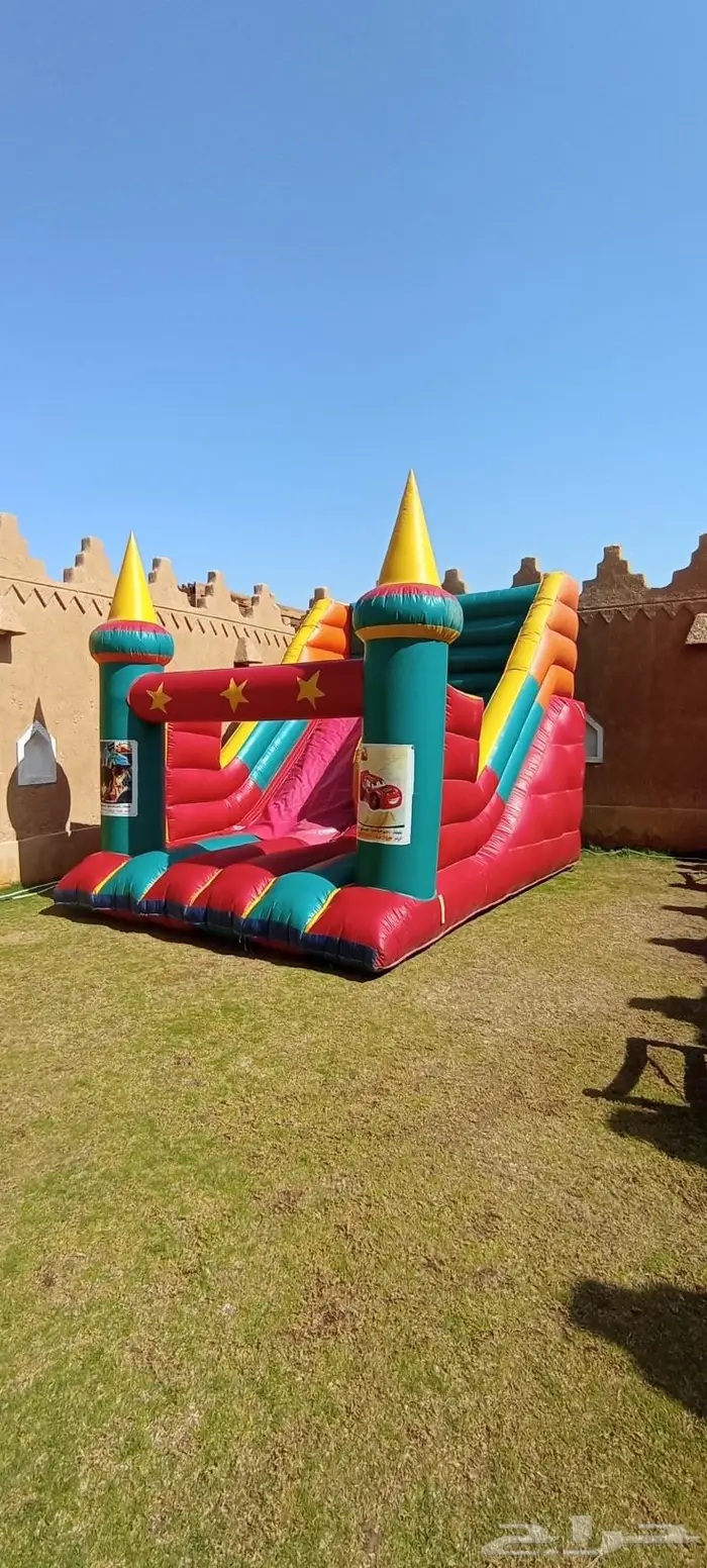 لتاجير نطيطات زحاليق مائيه ملعب صابوني 5