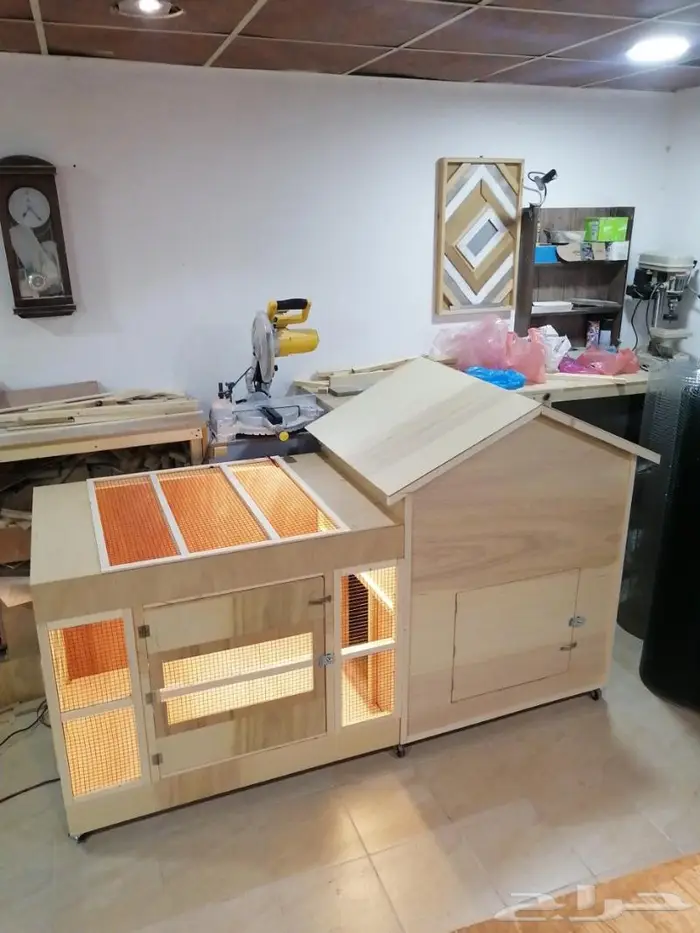 حضيرة دواجن او قطط او أرانب او وبر او كلاب زينه 1