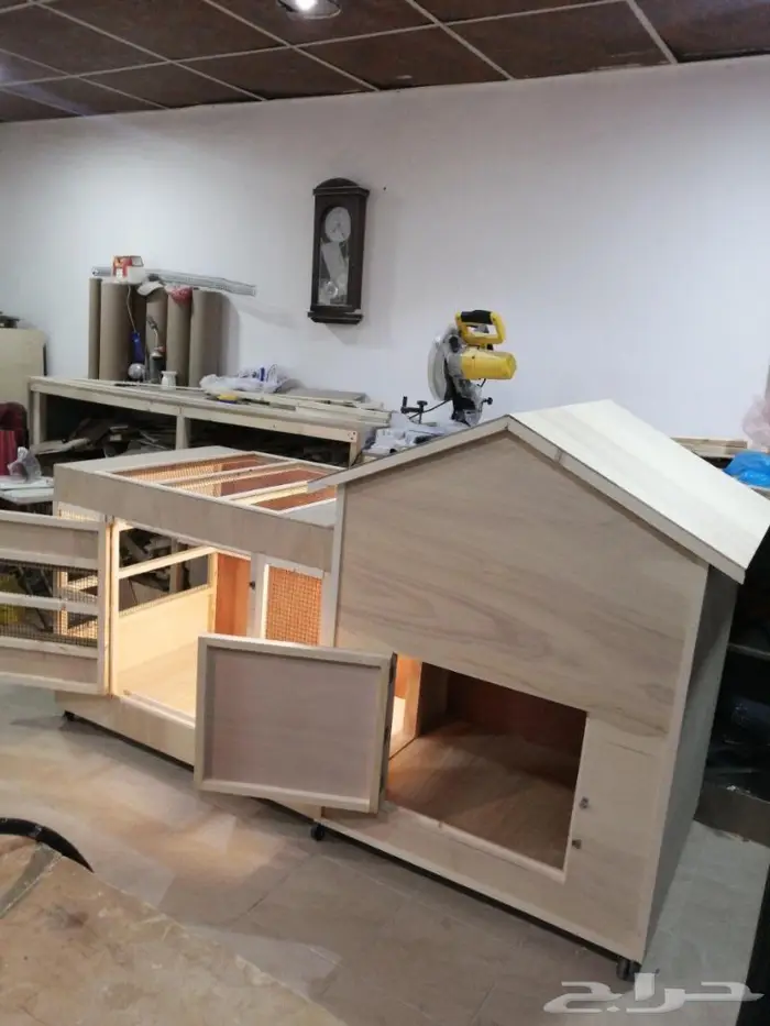 حضيرة دواجن او قطط او أرانب او وبر او كلاب زينه 3