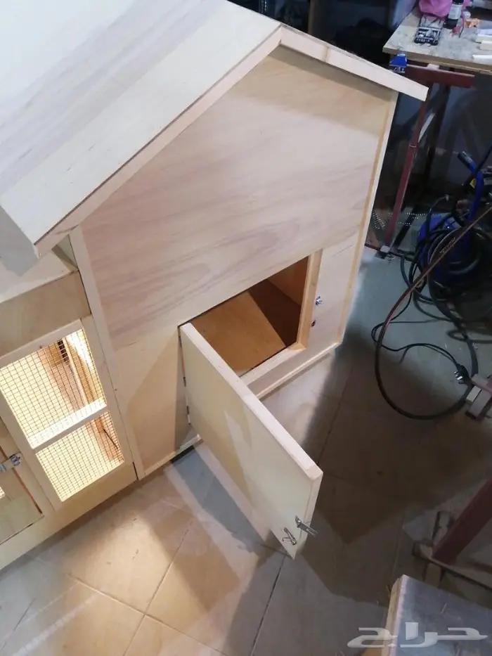 حضيرة دواجن او قطط او أرانب او وبر او كلاب زينه 9