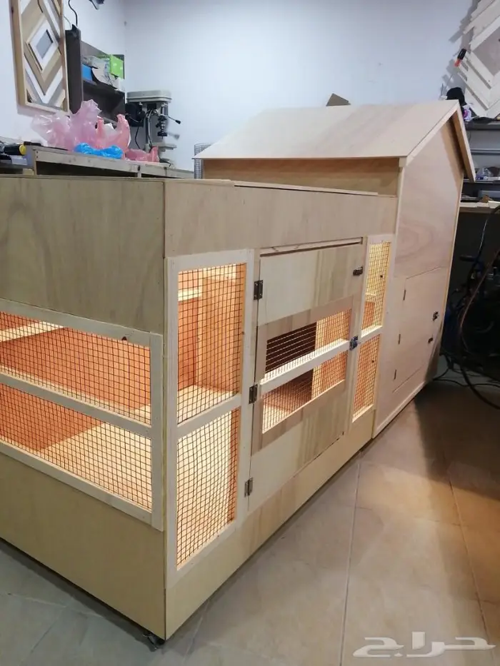 حضيرة دواجن او قطط او أرانب او وبر او كلاب زينه 13