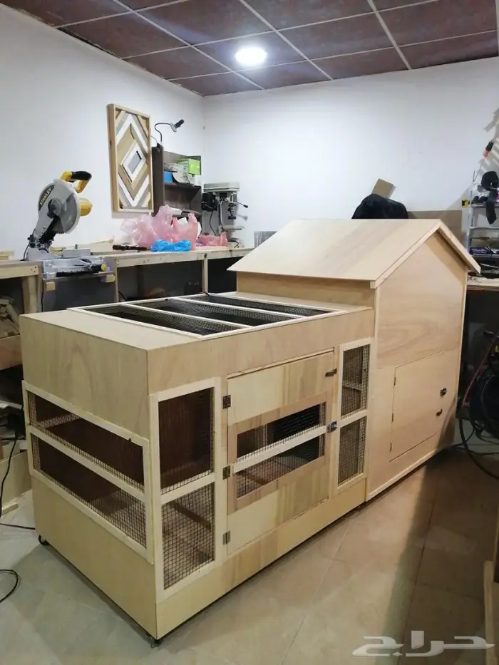 حضيرة دواجن او قطط او أرانب او وبر او كلاب زينه 14