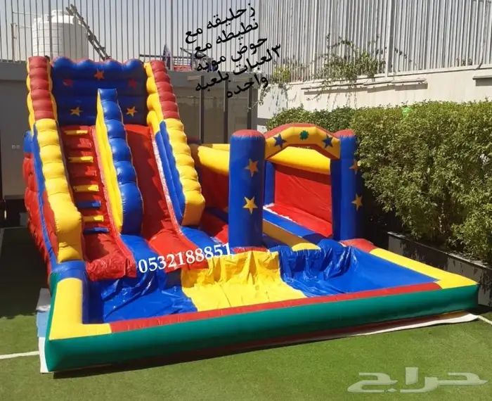 تاجير نطيطات متنوعه...نطيطات للايجار روعه.ملعب صابوني الرياض 0