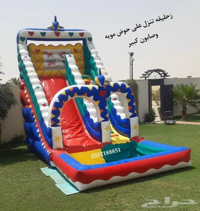 تاجير نطيطات متنوعه...نطيطات للايجار روعه.ملعب صابوني الرياض 12