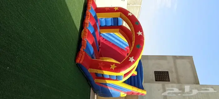 لتاجير نطيطات زحاليق مائيه ملعب صابوني 1