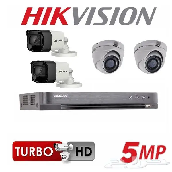 كاميرات مراقبه هيك فيجن ip انالوج hik vision مع التركيب 0