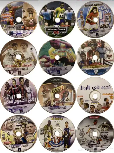 أشرطة كرة قدم سوني 2 بصيغة ISO 0