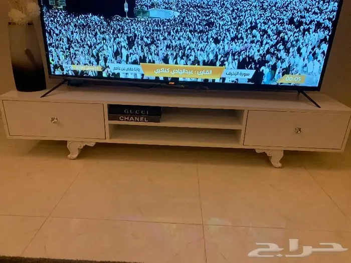طاولتين بلازما ابيض 0