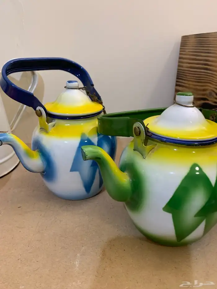 مجموعة اباريق غضار غرش 9
