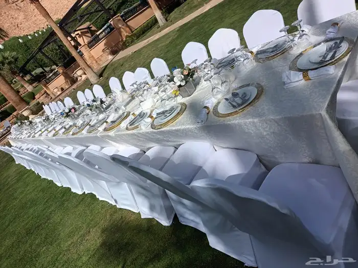 ايجار طاولات طعام وكراسي - تأجير 2