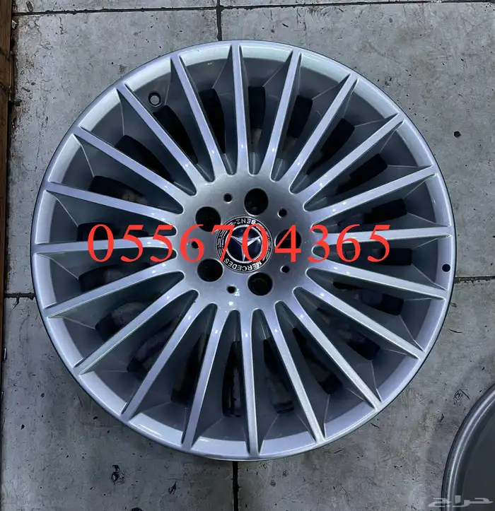 جنوط مرسيدس يخت مقاس 19 اصلي وكالة موديل 2018 4