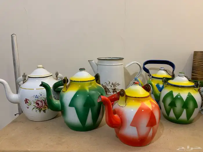 مجموعة اباريق غضار غرش 0