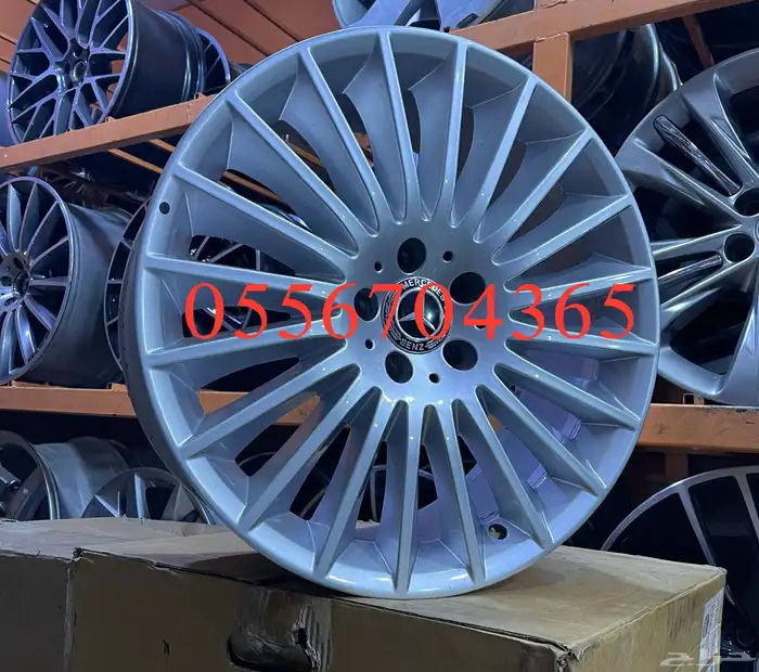 جنوط مرسيدس يخت مقاس 19 اصلي وكالة موديل 2018 0