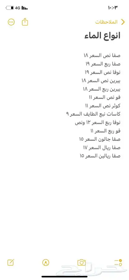 انواع الماء 0