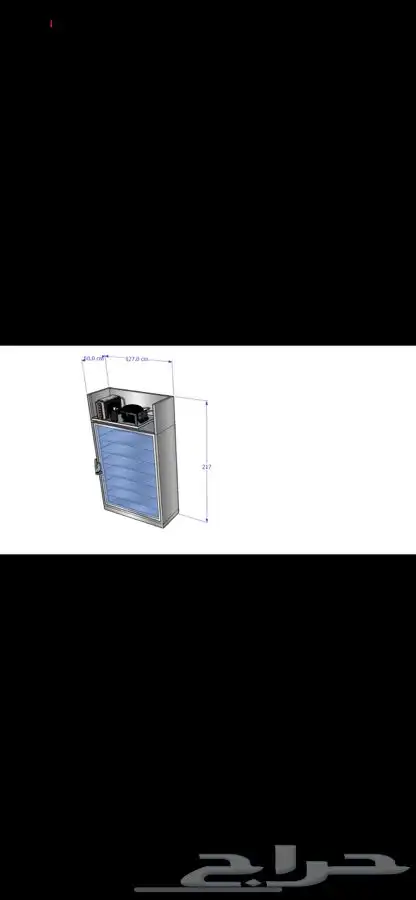 ثلاجه عرض حلويات او كولا ..الخ 5
