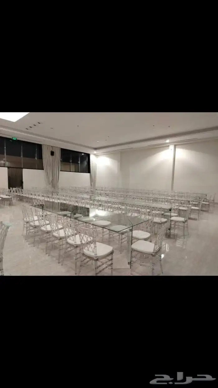 ايجار طاولات طعام وكراسي - تأجير 4