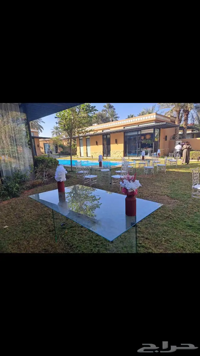 ايجار طاولات طعام وكراسي - تأجير 6