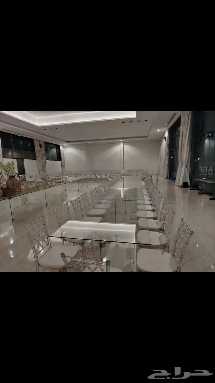 ايجار طاولات طعام وكراسي - تأجير 7