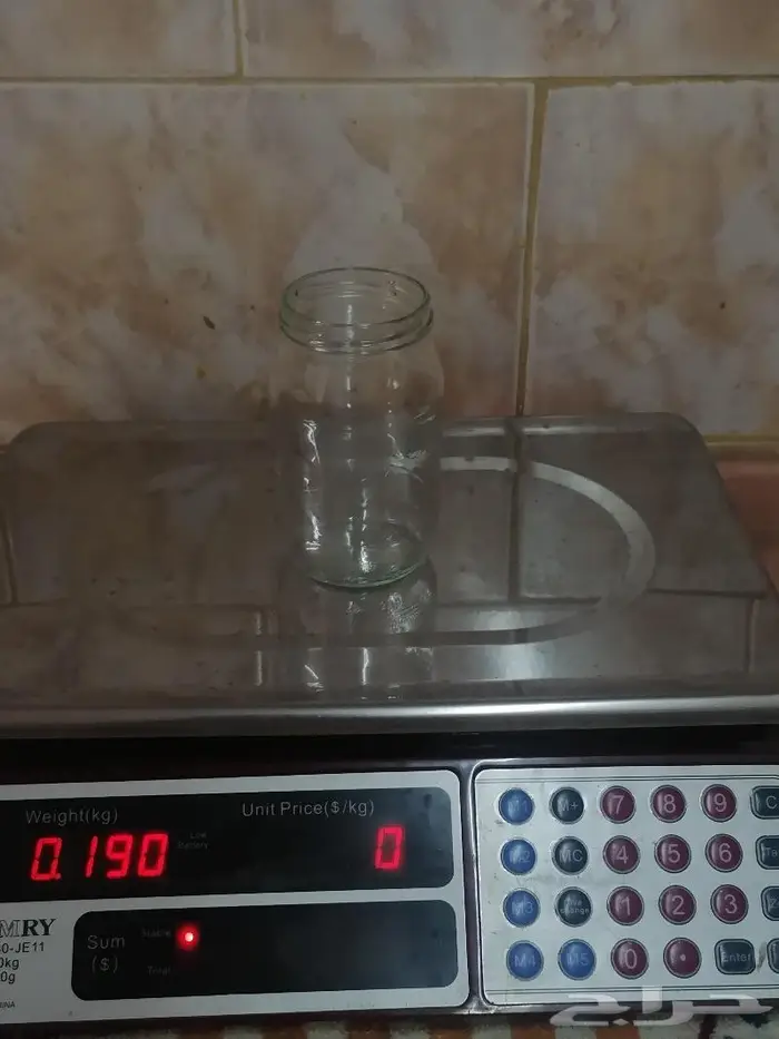 علب عسل وصلصات زجاج مع غطاء ابيض طبي 0