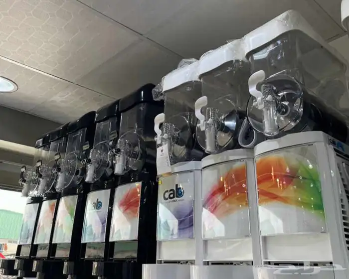 مكينة اسبرسو .سلاش.ثلاجة عرض الحلا .فرادة عجين 2