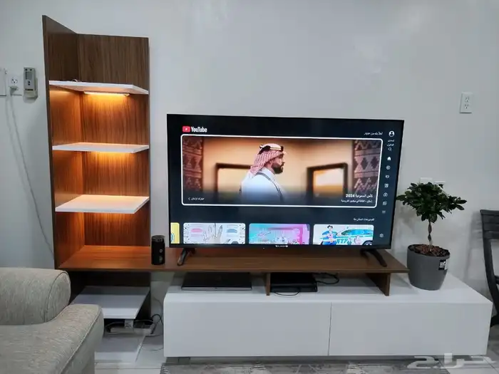 طاولات تلفزيون -مكتبة - طاولات -طاولات بلازما -رف معلق 2