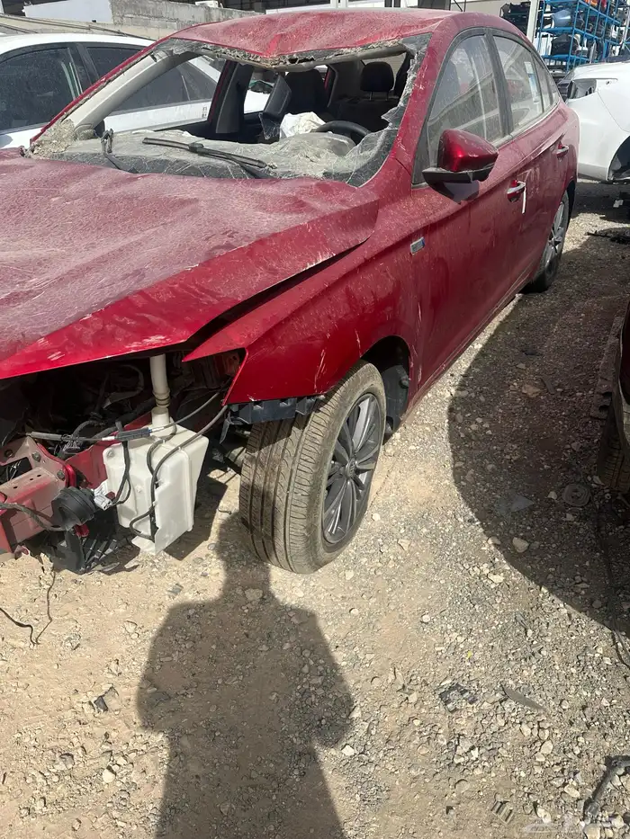 ام جي 5 2023 قطع غيار تشليح رايد سليمان النعماني 2