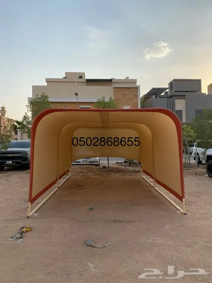 مظلات السيارات مظلة المتنقلة 6