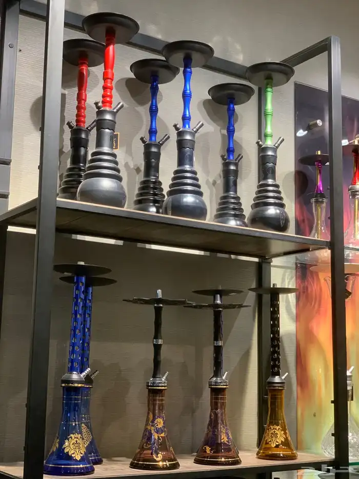 شيش ايجار شيشه الكترونية سحبات جميع انواع النكهات 5