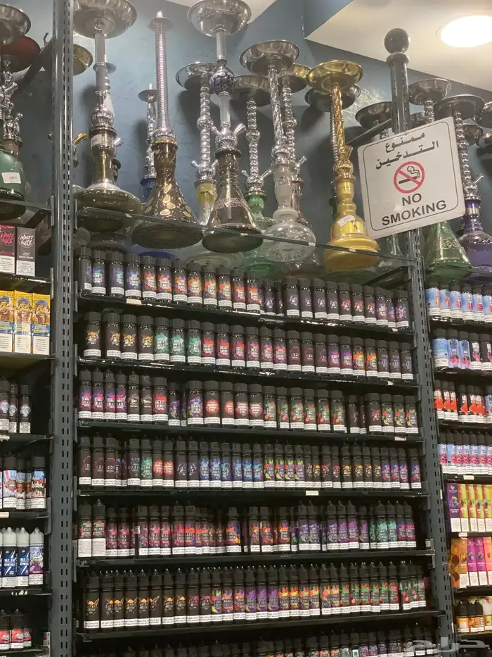 شيش ايجار شيشه الكترونية سحبات جميع انواع النكهات 12