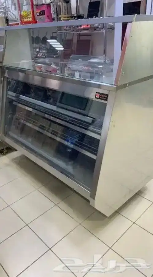 ثلاجات كاونتر مائل استيل للمشويات.. 0