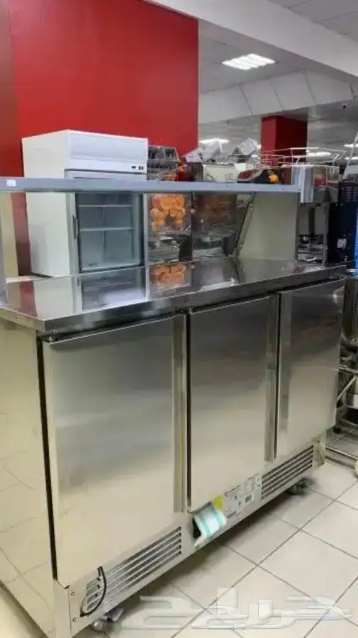 ثلاجات كاونتر مائل استيل للمشويات.. 3
