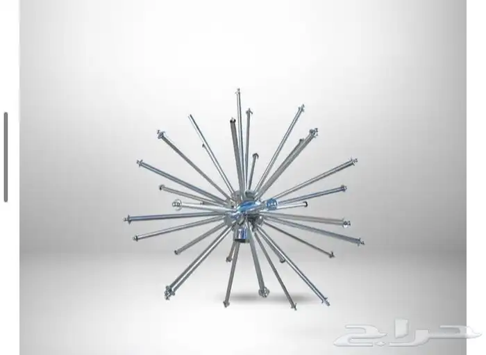 نافورة بلورية ومصبات ستيل 0