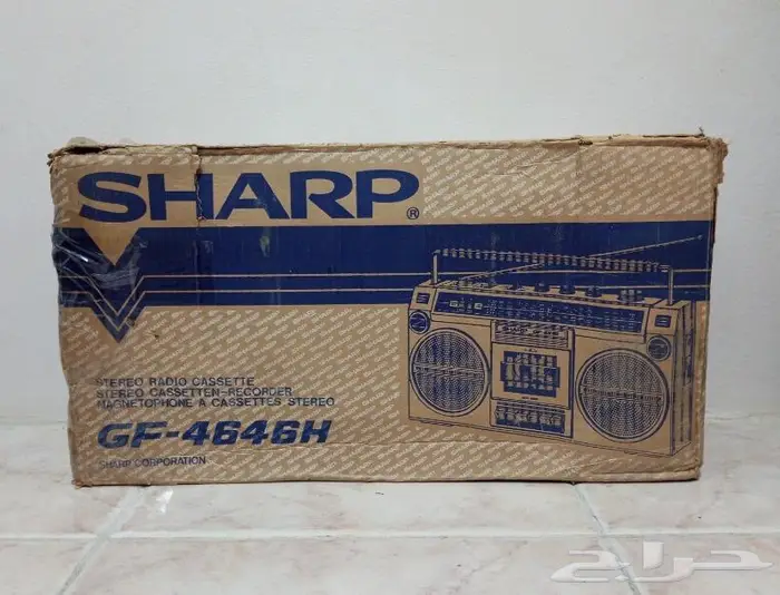 مسجل كاسيت شارب SHARP قديم .. 5