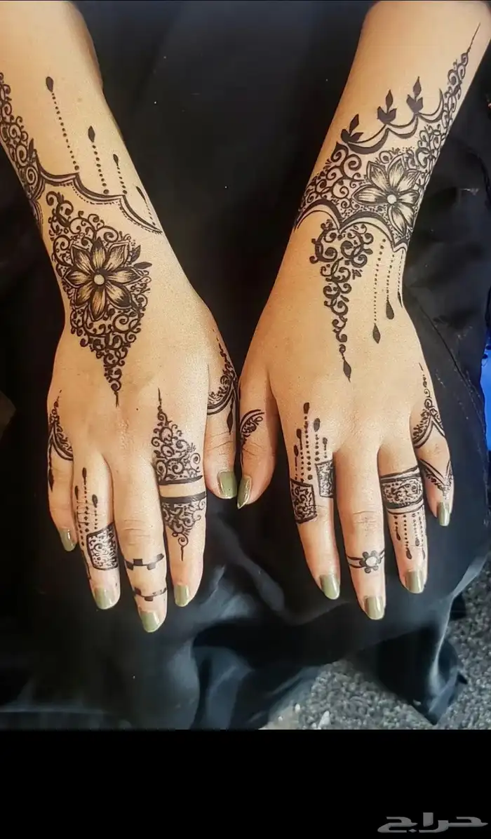 قرب العيد..تحني وانتي في البيت بدون زحمة الصالون 2