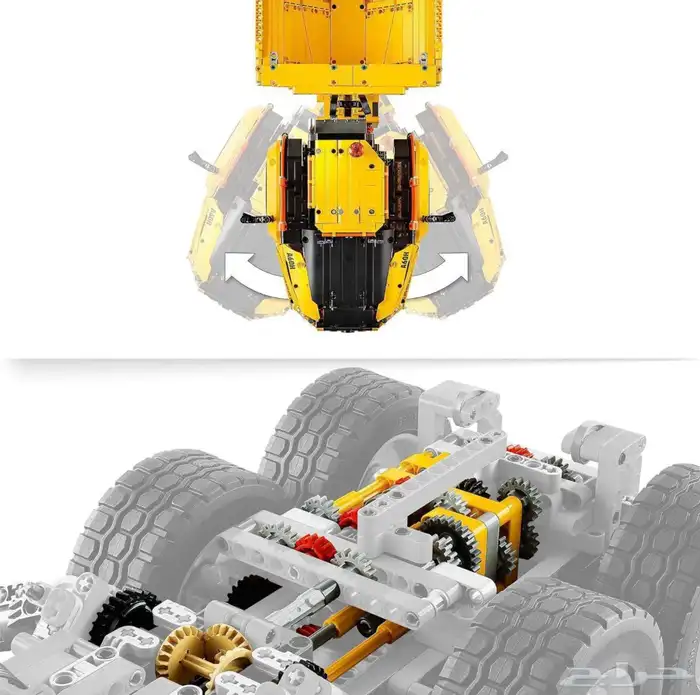 LEGO Technic 6x6 Volvo ليجو شاحنة فولفو 5