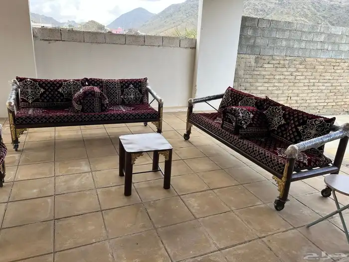 جلسات خارجية كراسي حديد 11