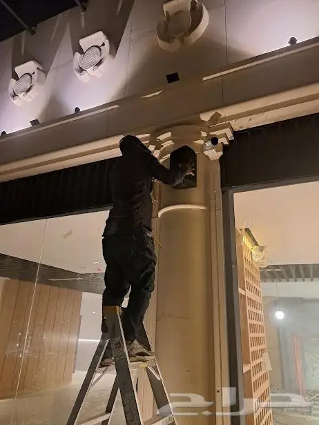 كاميرات انتركم شبكات سماعات جهاز بصمه فايبر 7