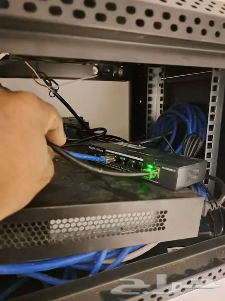 كاميرات انتركم شبكات سماعات جهاز بصمه فايبر 14