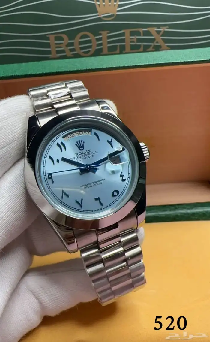 ساعات ماركه رجالي ونسائي فخامه 0