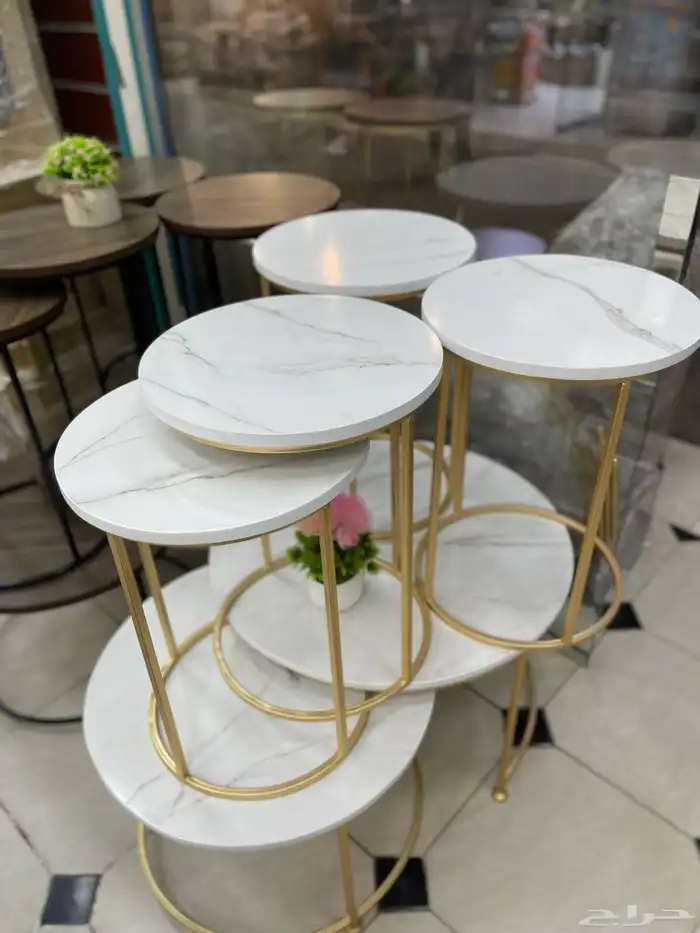 طاولات حديد 5