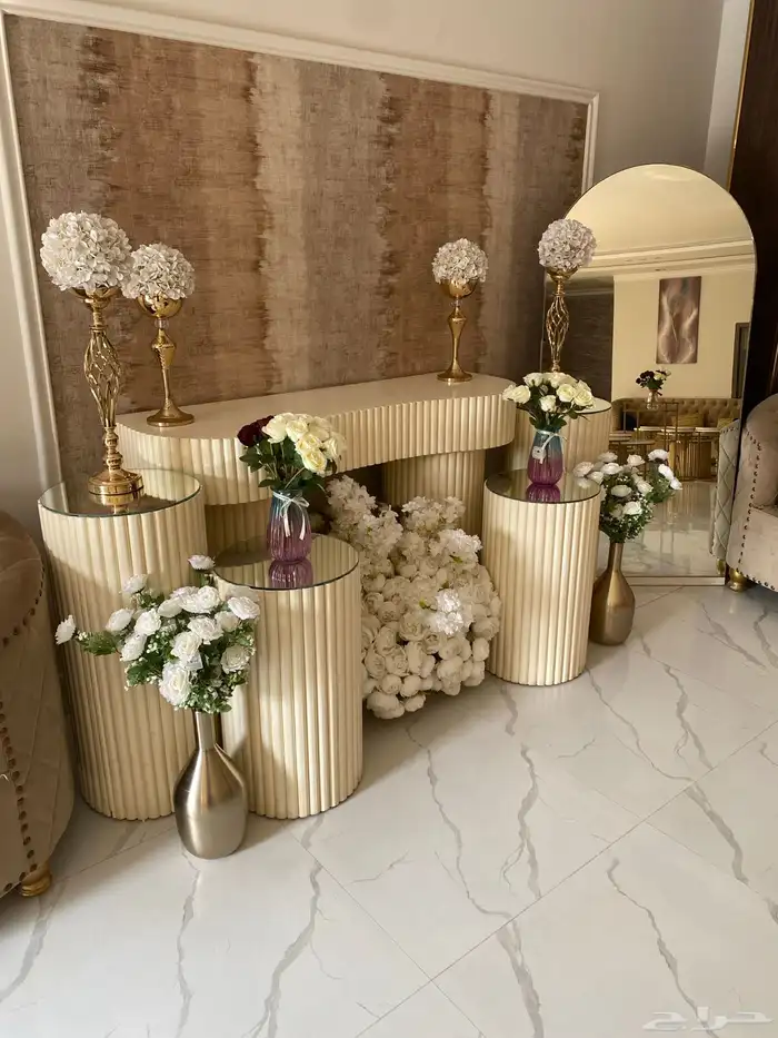 كنبات تاجير جنبات متنوعه مفرد وطويله مع الكراسي 13