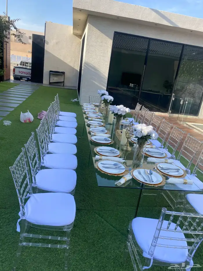 كنبات تاجير جنبات متنوعه مفرد وطويله مع الكراسي 15